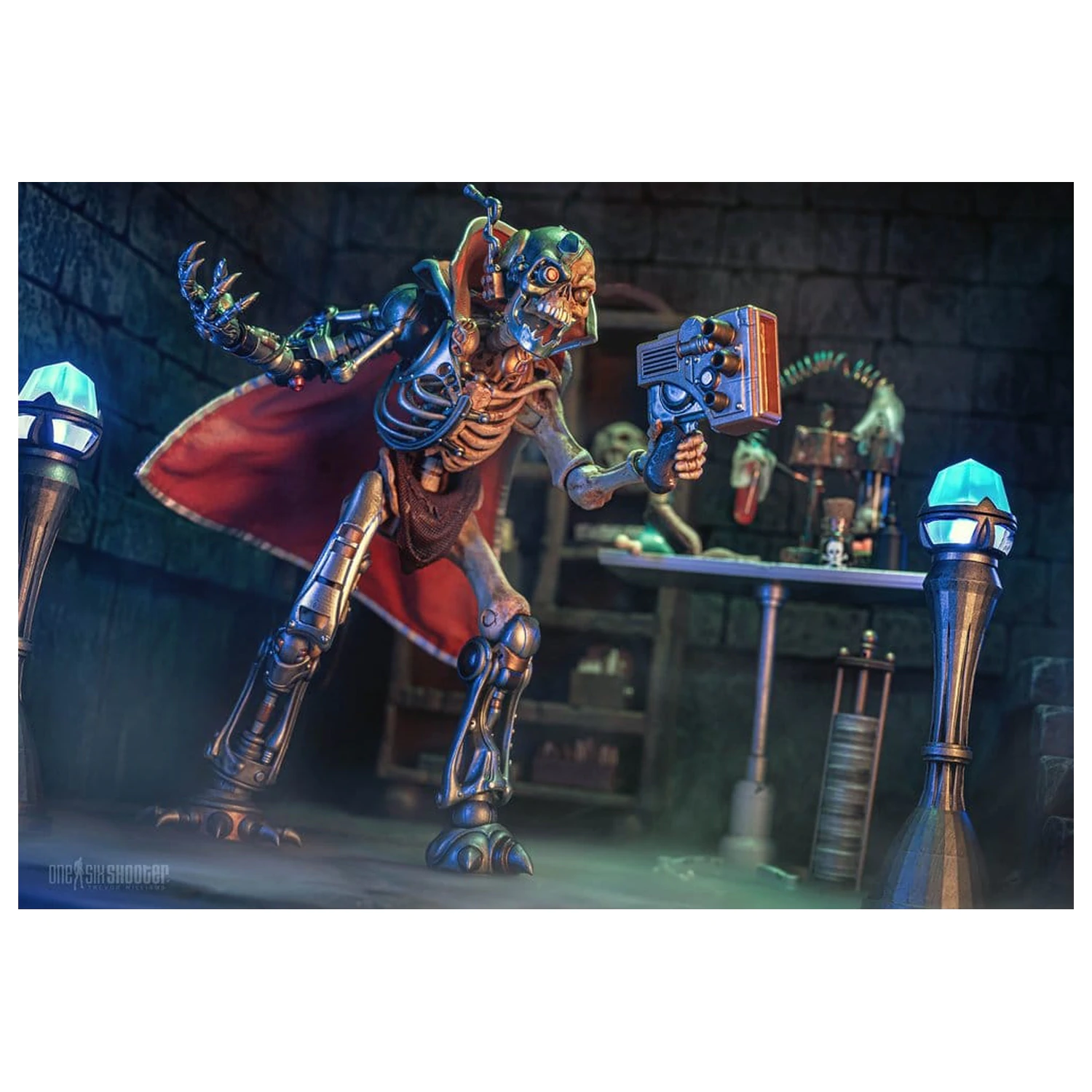 Infinite Legions: Akční figurka Skeleton Warriors Dr. Cyborn fotografii produktu