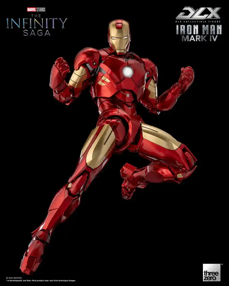 Infinity Saga DLX akční figurka 1/12 Iron Man Mark 4 17 cm fotografii produktu