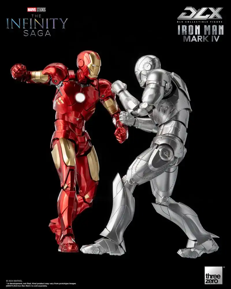 Infinity Saga DLX akční figurka 1/12 Iron Man Mark 4 17 cm fotografii produktu