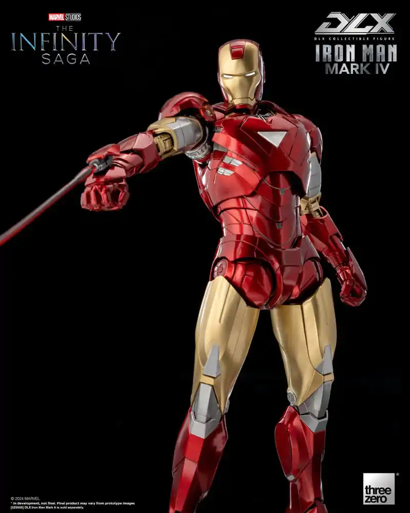 Infinity Saga DLX akční figurka 1/12 Iron Man Mark 4 17 cm fotografii produktu