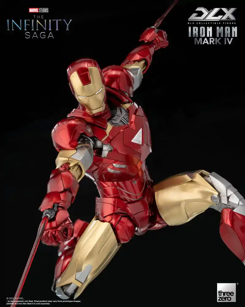 Infinity Saga DLX akční figurka 1/12 Iron Man Mark 4 17 cm fotografii produktu