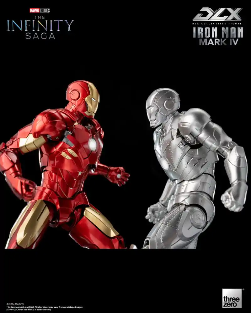 Infinity Saga DLX akční figurka 1/12 Iron Man Mark 4 17 cm fotografii produktu