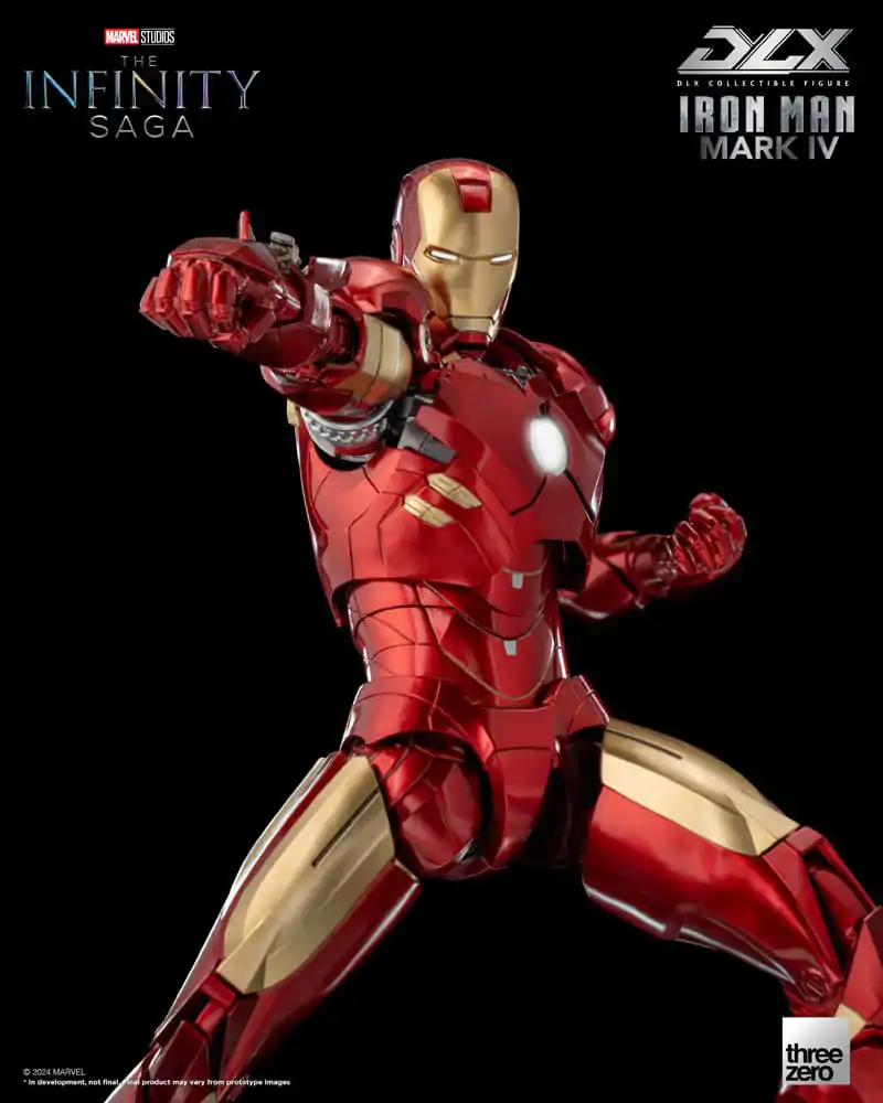 Infinity Saga DLX akční figurka 1/12 Iron Man Mark 4 17 cm fotografii produktu