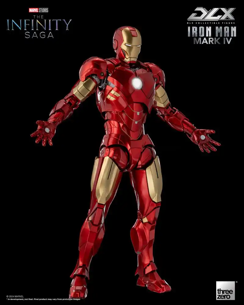 Infinity Saga DLX akční figurka 1/12 Iron Man Mark 4 17 cm fotografii produktu