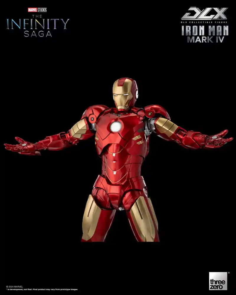 Infinity Saga DLX akční figurka 1/12 Iron Man Mark 4 17 cm fotografii produktu