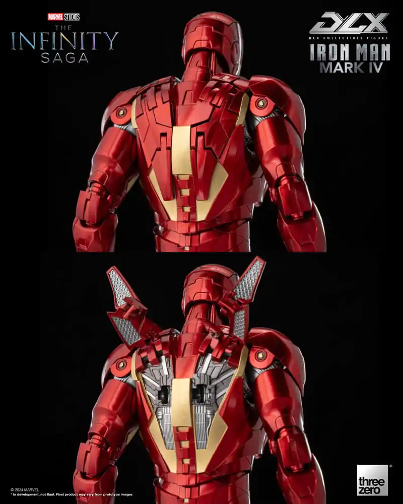 Infinity Saga DLX akční figurka 1/12 Iron Man Mark 4 17 cm fotografii produktu