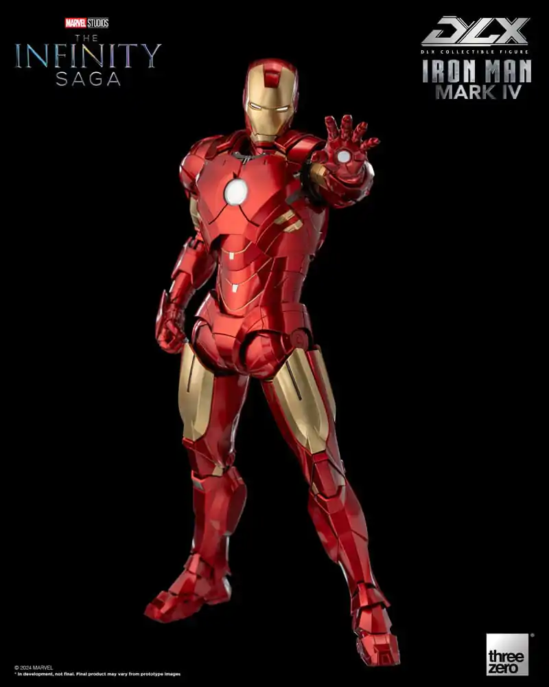 Infinity Saga DLX akční figurka 1/12 Iron Man Mark 4 17 cm fotografii produktu