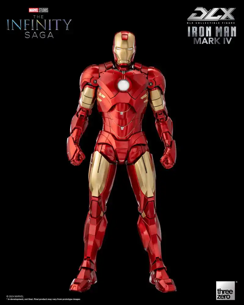 Infinity Saga DLX akční figurka 1/12 Iron Man Mark 4 17 cm fotografii produktu