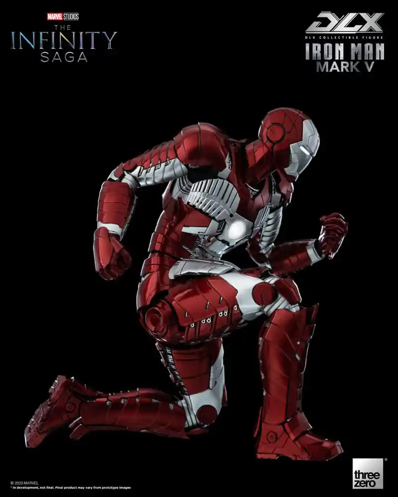 Infinity Saga DLX akční figurka 1/12 Iron Man Mark 5 17 cm fotografii produktu