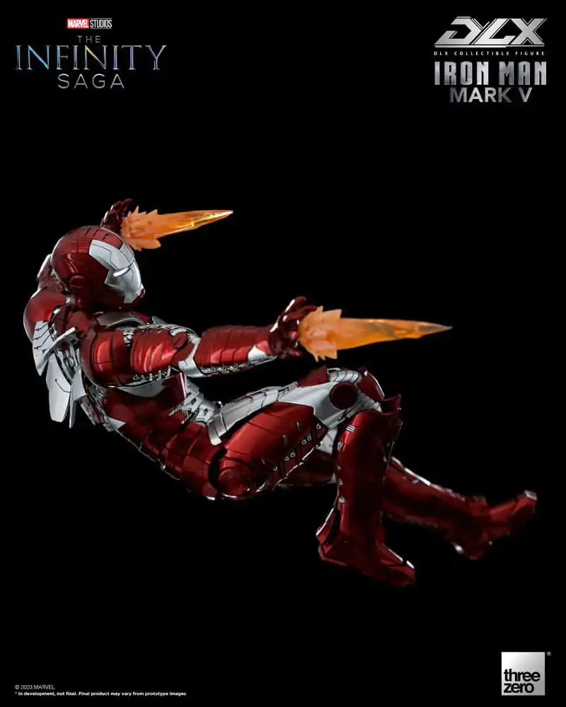 Infinity Saga DLX akční figurka 1/12 Iron Man Mark 5 17 cm fotografii produktu