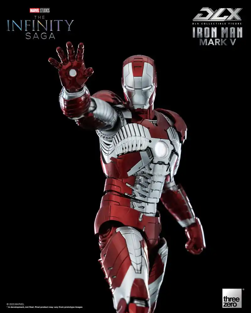 Infinity Saga DLX akční figurka 1/12 Iron Man Mark 5 17 cm fotografii produktu