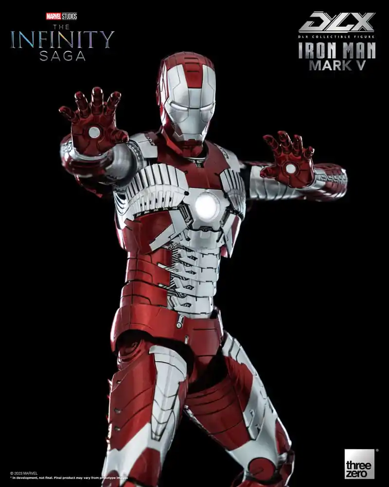 Infinity Saga DLX akční figurka 1/12 Iron Man Mark 5 17 cm fotografii produktu