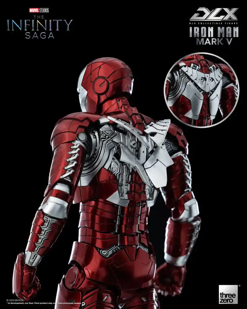 Infinity Saga DLX akční figurka 1/12 Iron Man Mark 5 17 cm fotografii produktu