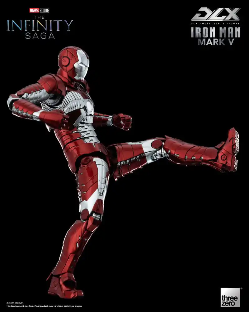 Infinity Saga DLX akční figurka 1/12 Iron Man Mark 5 17 cm fotografii produktu