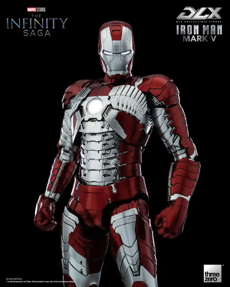 Infinity Saga DLX akční figurka 1/12 Iron Man Mark 5 17 cm fotografii produktu