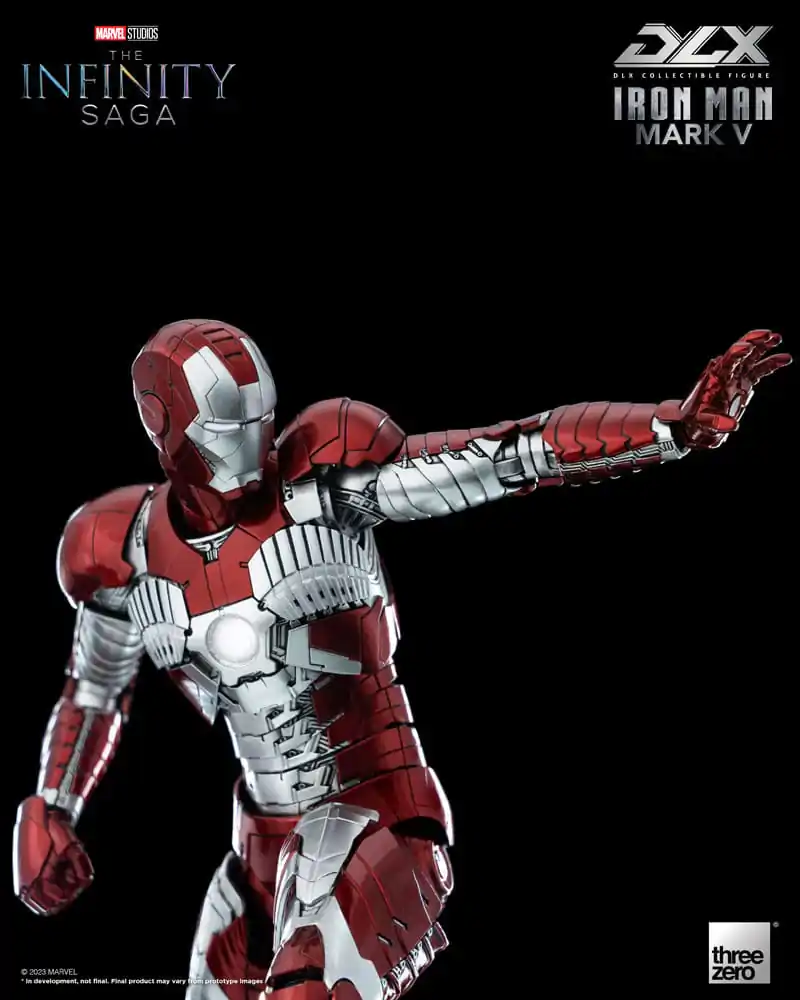 Infinity Saga DLX akční figurka 1/12 Iron Man Mark 5 17 cm fotografii produktu