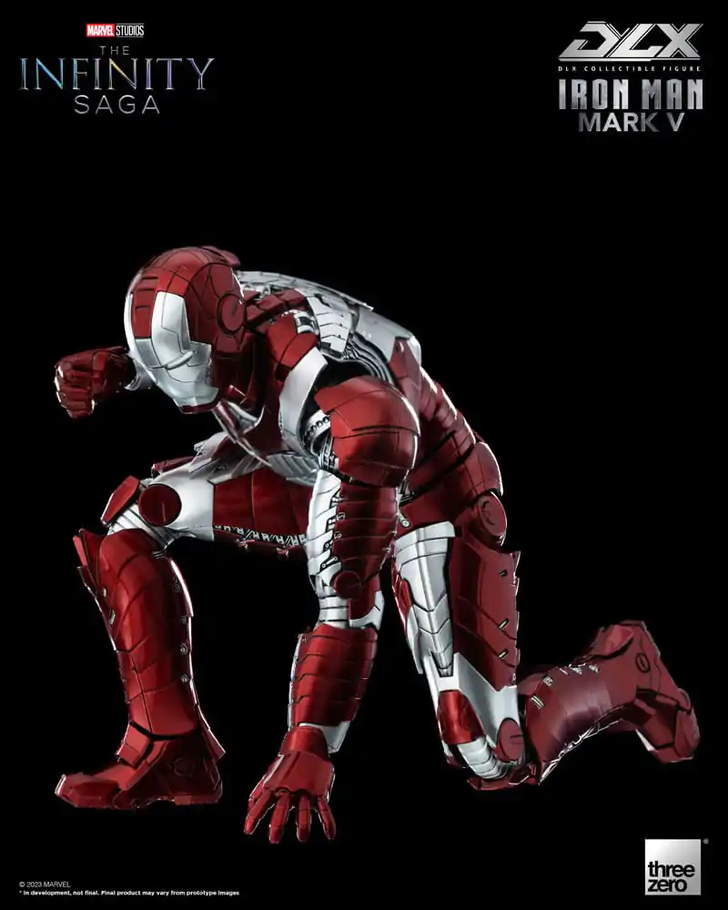 Infinity Saga DLX akční figurka 1/12 Iron Man Mark 5 17 cm fotografii produktu