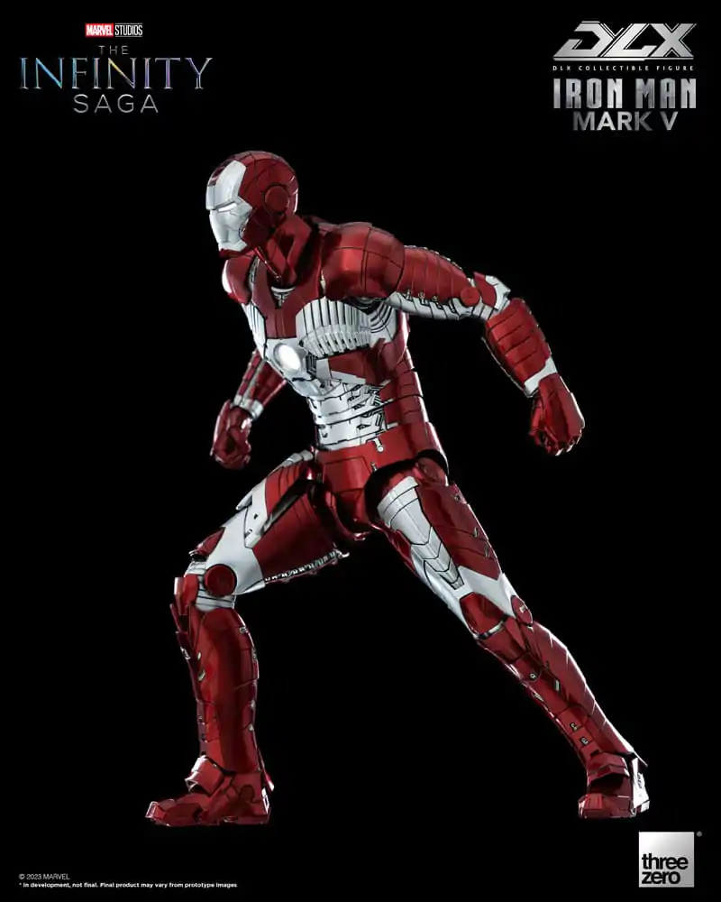 Infinity Saga DLX akční figurka 1/12 Iron Man Mark 5 17 cm fotografii produktu