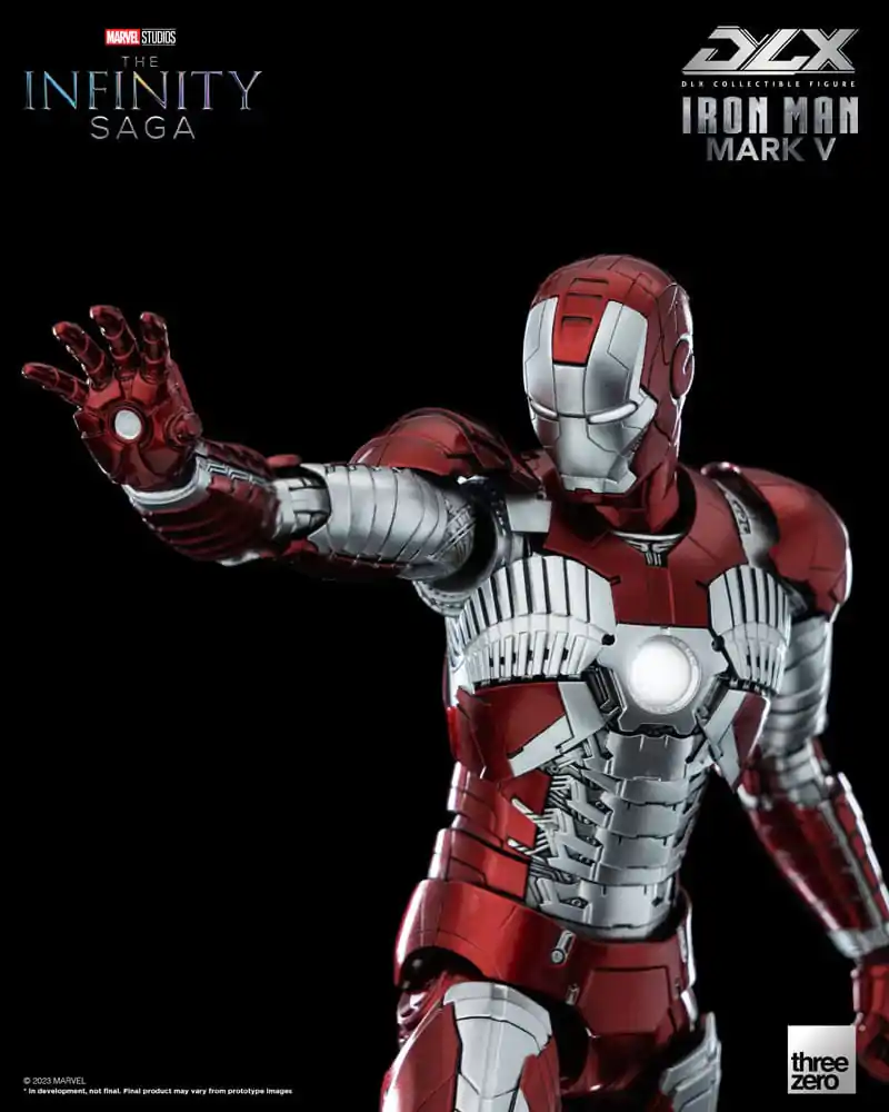 Infinity Saga DLX akční figurka 1/12 Iron Man Mark 5 17 cm fotografii produktu