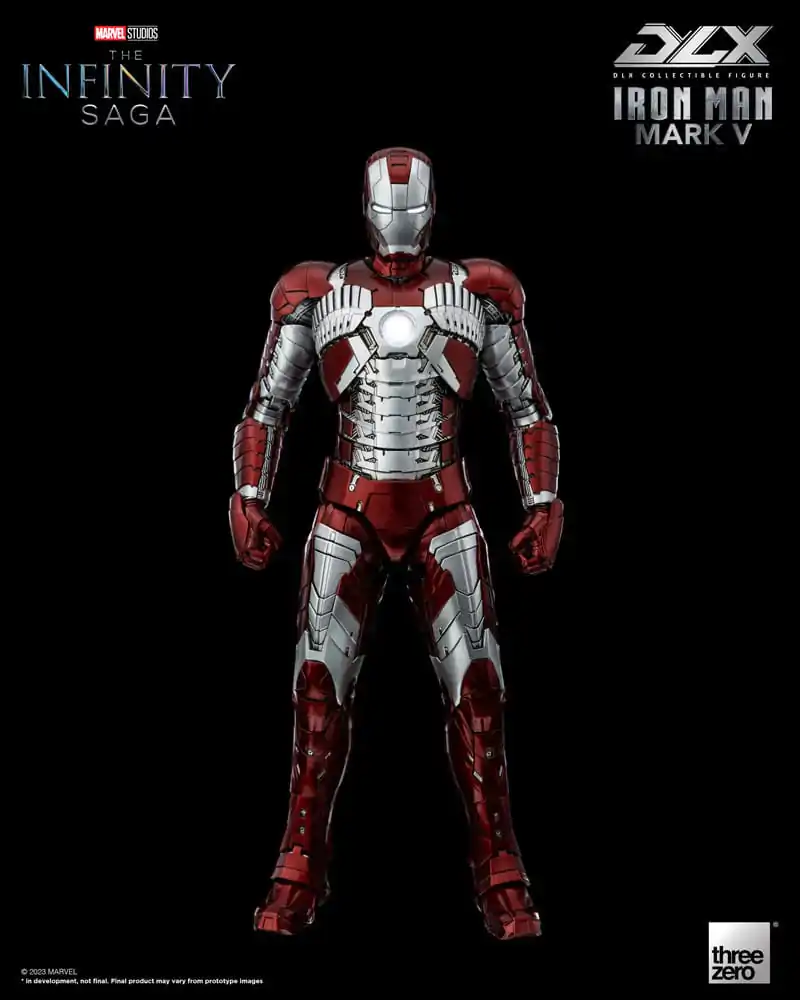 Infinity Saga DLX akční figurka 1/12 Iron Man Mark 5 17 cm fotografii produktu