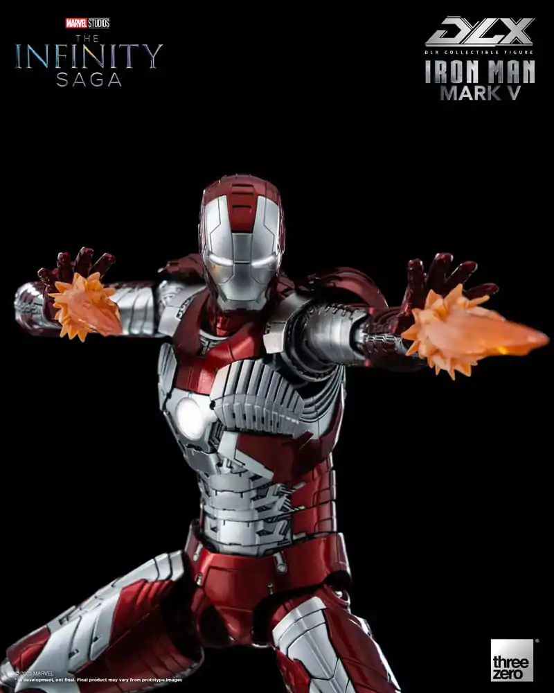 Infinity Saga DLX akční figurka 1/12 Iron Man Mark 5 17 cm fotografii produktu