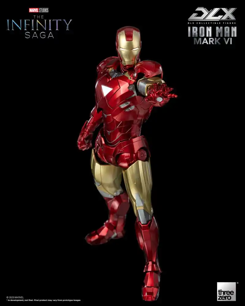 Infinity Saga DLX akční figurka 1/12 Iron Man Mark 6 17 cm fotografii produktu