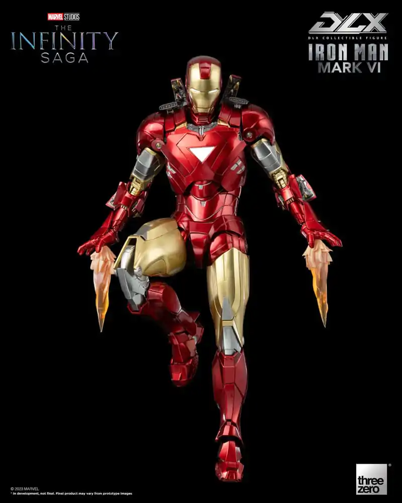 Infinity Saga DLX akční figurka 1/12 Iron Man Mark 6 17 cm fotografii produktu