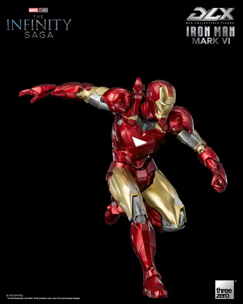 Infinity Saga DLX akční figurka 1/12 Iron Man Mark 6 17 cm fotografii produktu