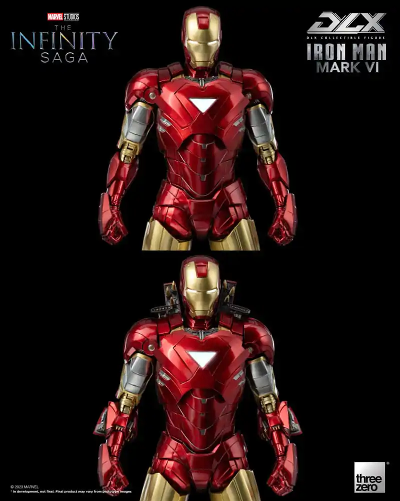Infinity Saga DLX akční figurka 1/12 Iron Man Mark 6 17 cm fotografii produktu