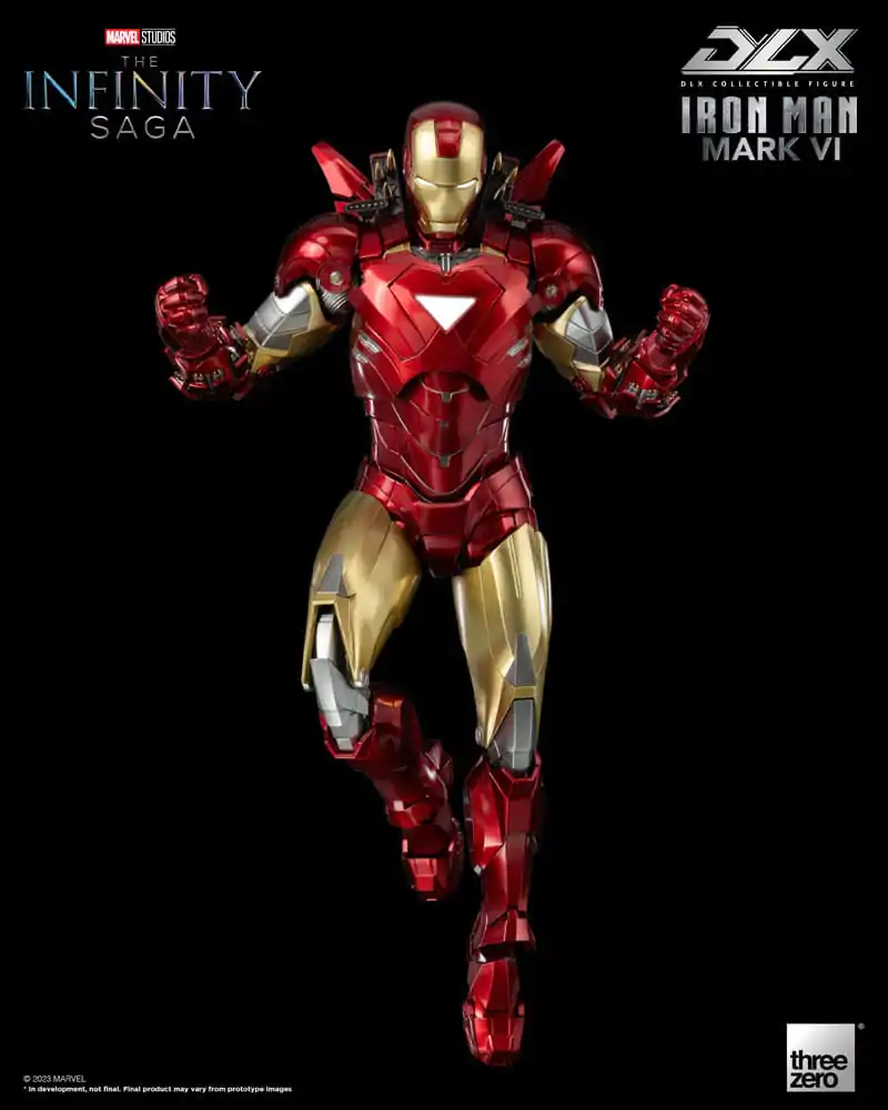 Infinity Saga DLX akční figurka 1/12 Iron Man Mark 6 17 cm fotografii produktu