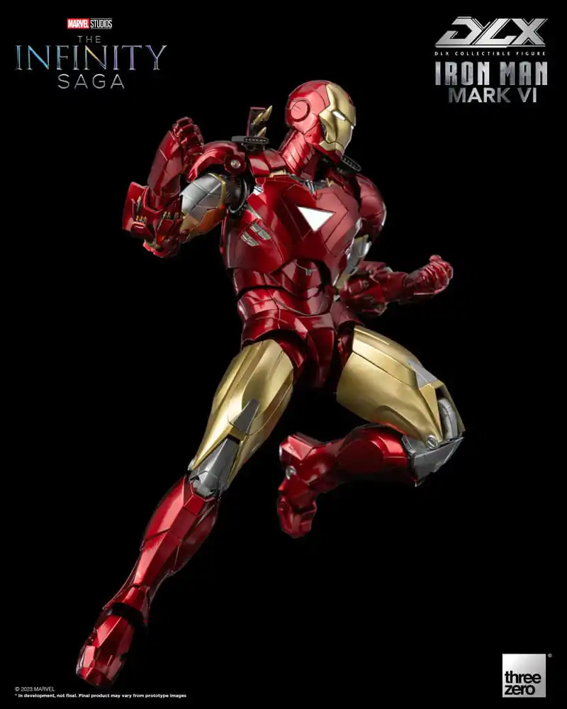 Infinity Saga DLX akční figurka 1/12 Iron Man Mark 6 17 cm fotografii produktu