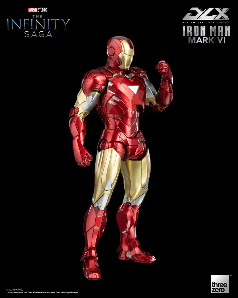Infinity Saga DLX akční figurka 1/12 Iron Man Mark 6 17 cm fotografii produktu