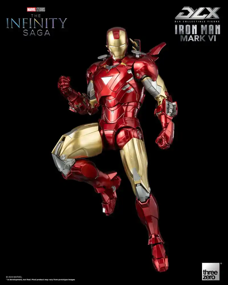 Infinity Saga DLX akční figurka 1/12 Iron Man Mark 6 17 cm fotografii produktu