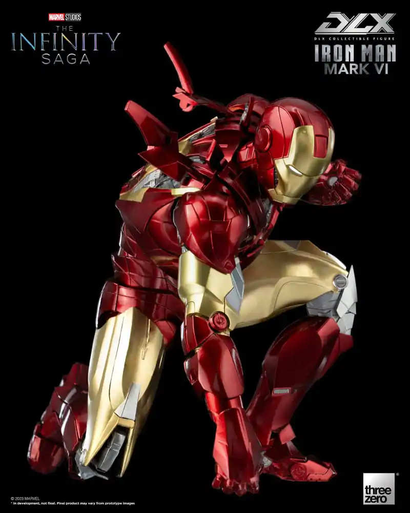 Infinity Saga DLX akční figurka 1/12 Iron Man Mark 6 17 cm fotografii produktu