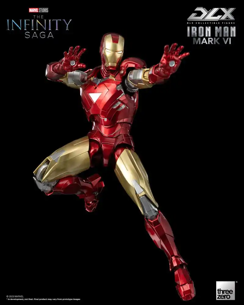 Infinity Saga DLX akční figurka 1/12 Iron Man Mark 6 17 cm fotografii produktu