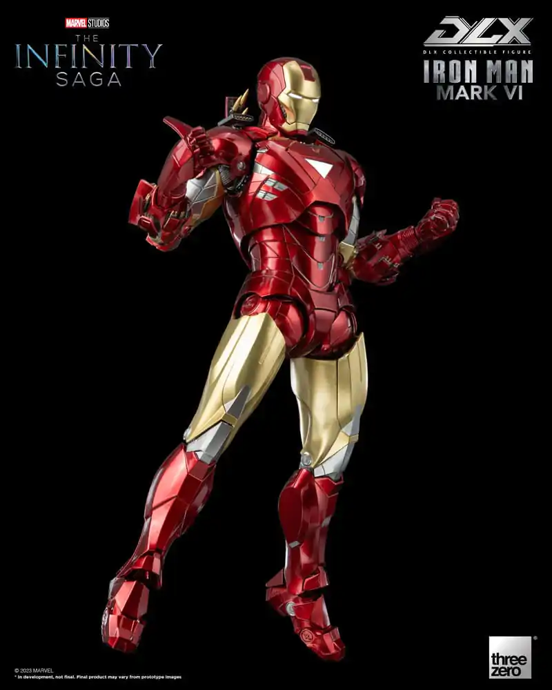 Infinity Saga DLX akční figurka 1/12 Iron Man Mark 6 17 cm fotografii produktu