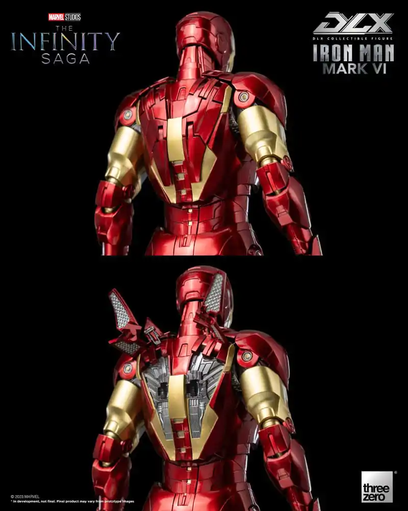 Infinity Saga DLX akční figurka 1/12 Iron Man Mark 6 17 cm fotografii produktu
