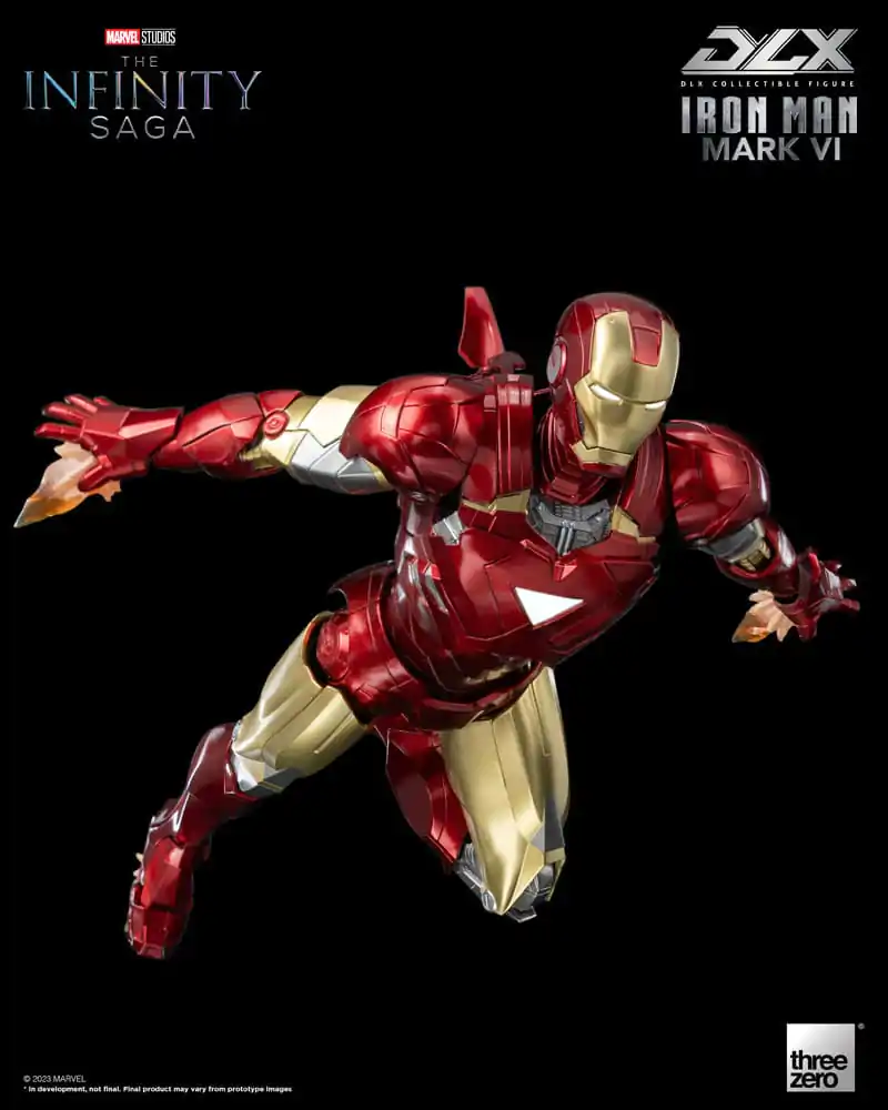 Infinity Saga DLX akční figurka 1/12 Iron Man Mark 6 17 cm fotografii produktu