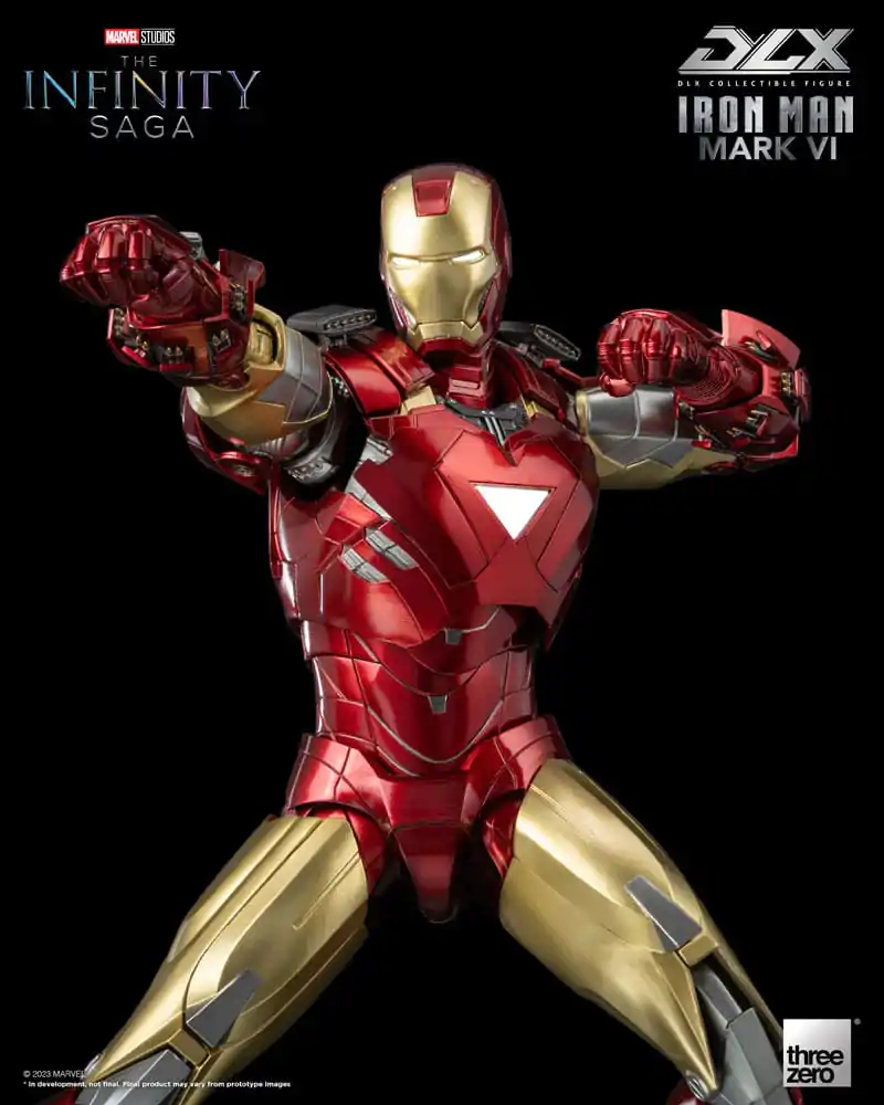 Infinity Saga DLX akční figurka 1/12 Iron Man Mark 6 17 cm fotografii produktu