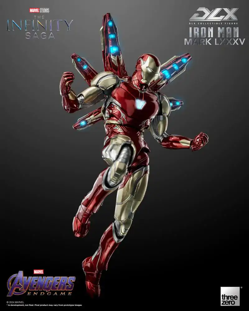 Infinity Saga DLX Akční figurka 1/12 Iron Man Mark 85 17 cm fotografii produktu