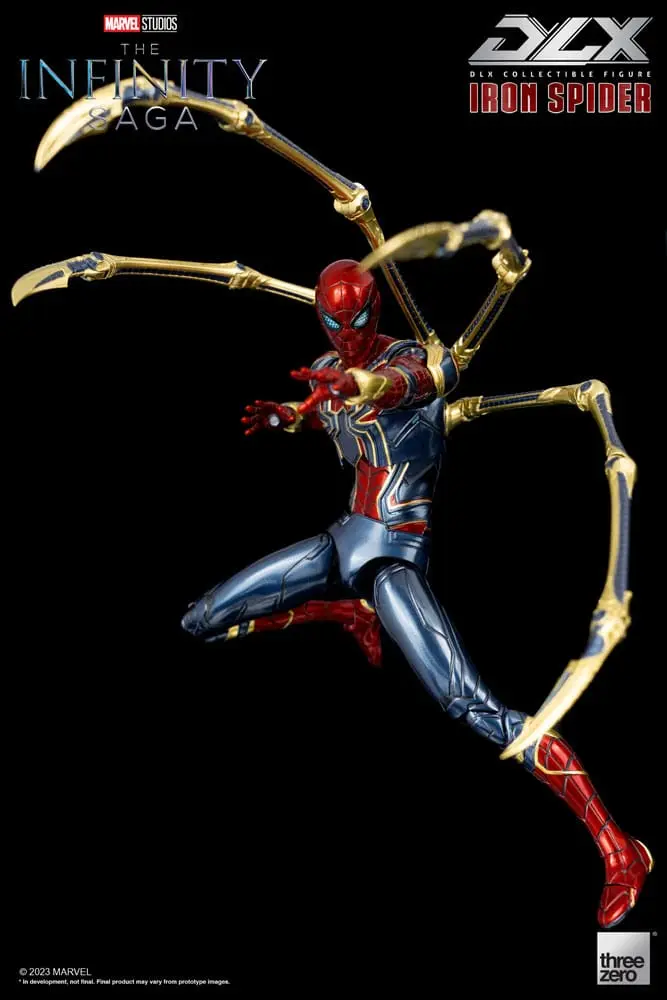 Infinity Saga DLX akční figurka 1/12 Iron Spider 16 cm fotografii produktu