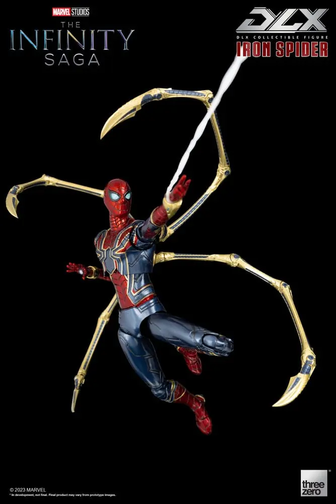 Infinity Saga DLX akční figurka 1/12 Iron Spider 16 cm fotografii produktu