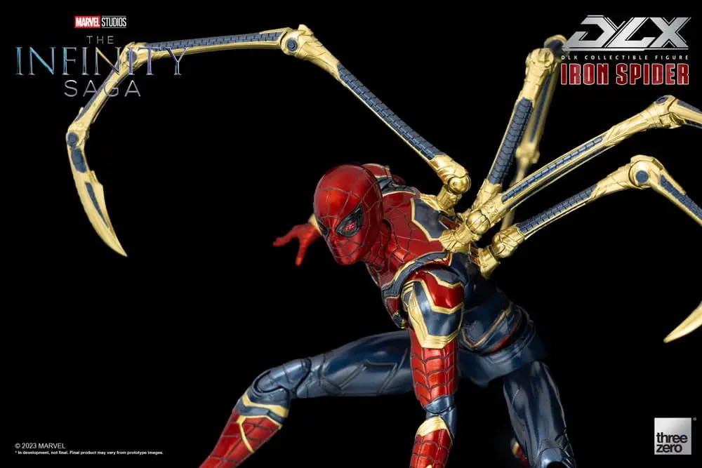 Infinity Saga DLX akční figurka 1/12 Iron Spider 16 cm fotografii produktu