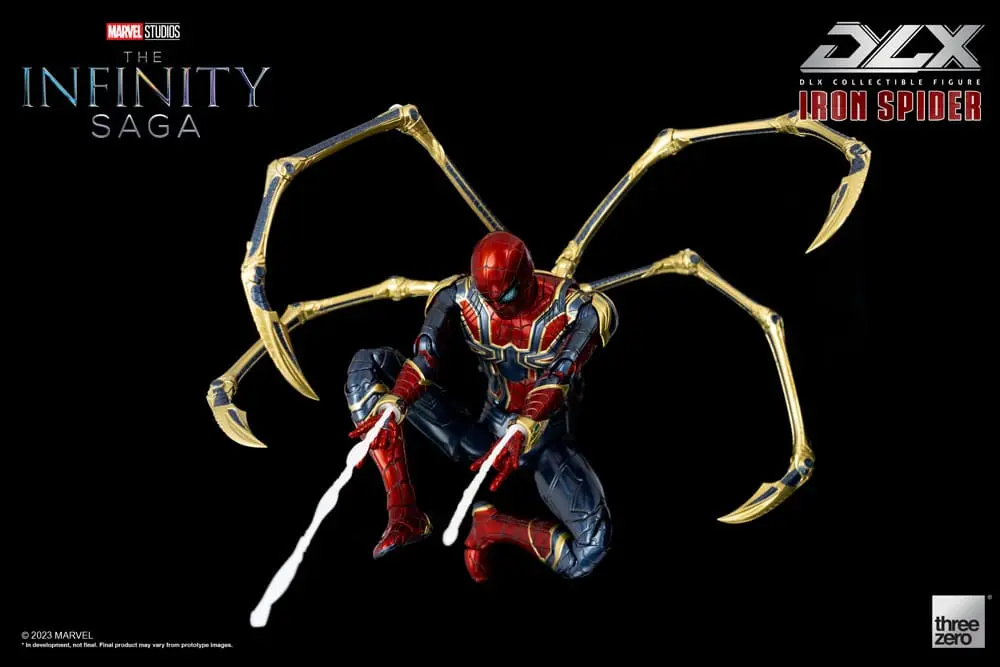 Infinity Saga DLX akční figurka 1/12 Iron Spider 16 cm fotografii produktu