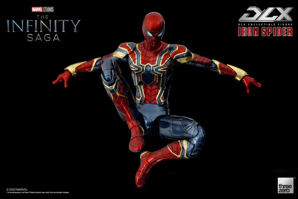 Infinity Saga DLX akční figurka 1/12 Iron Spider 16 cm fotografii produktu