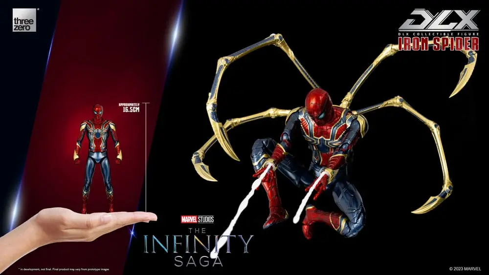 Infinity Saga DLX akční figurka 1/12 Iron Spider 16 cm fotografii produktu