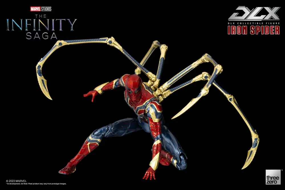 Infinity Saga DLX akční figurka 1/12 Iron Spider 16 cm fotografii produktu