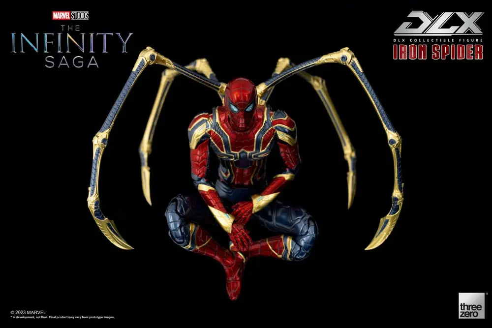 Infinity Saga DLX akční figurka 1/12 Iron Spider 16 cm fotografii produktu