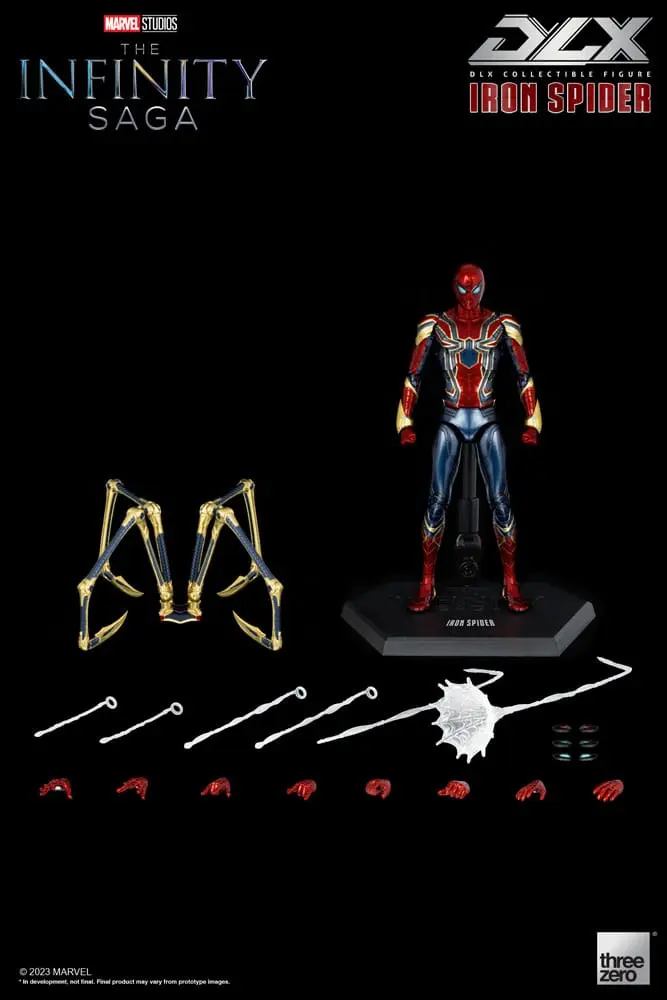 Infinity Saga DLX akční figurka 1/12 Iron Spider 16 cm fotografii produktu