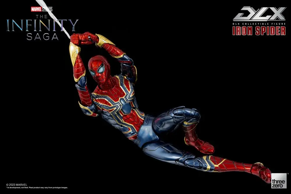 Infinity Saga DLX akční figurka 1/12 Iron Spider 16 cm fotografii produktu